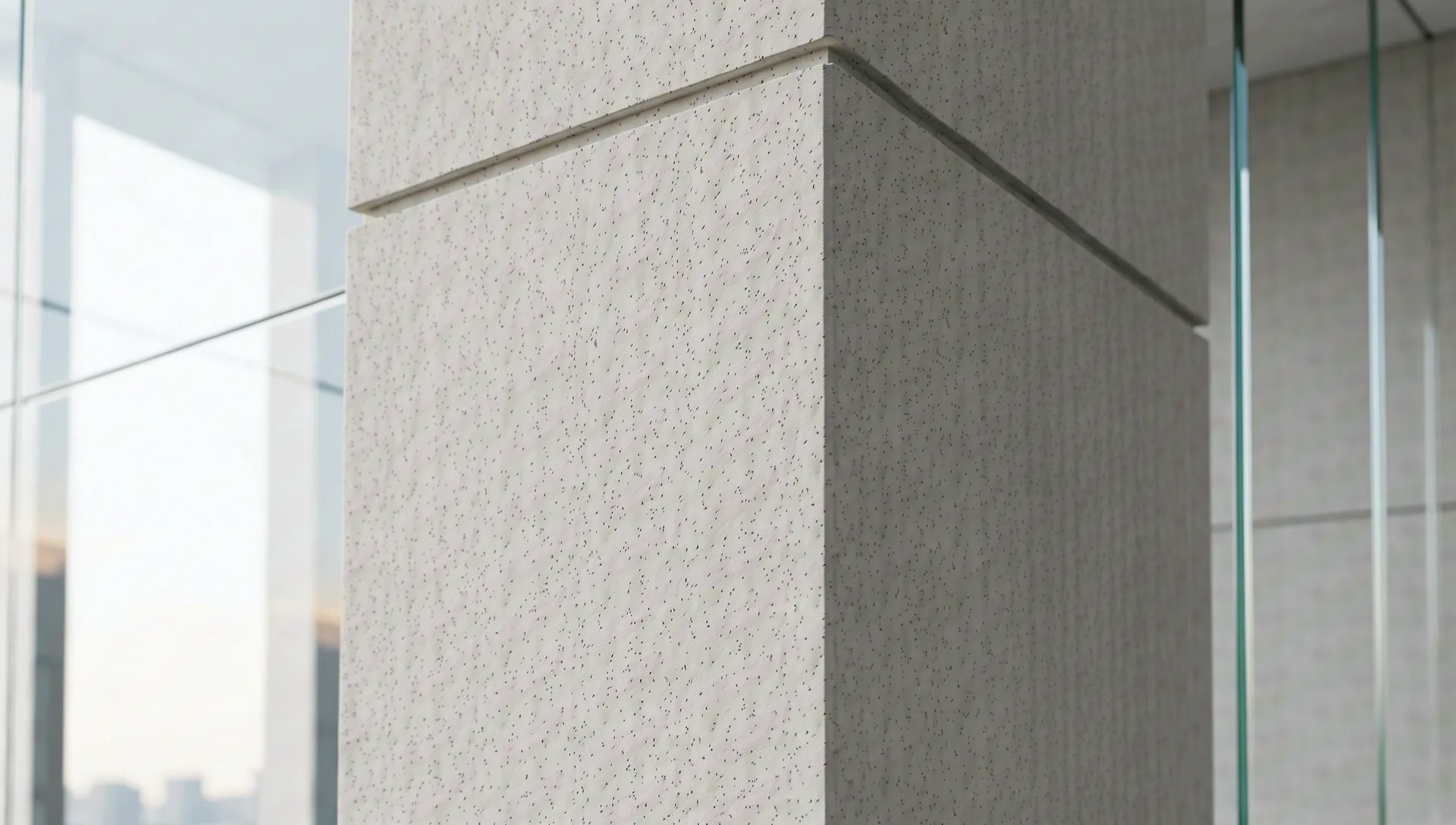 Monolithic architectural foundation